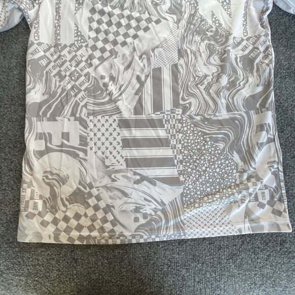 Nike F.C. Home Soccer Jersey Mens Medium White Gray Dri Fit CT2508-100 Med - Picture 10 of 14